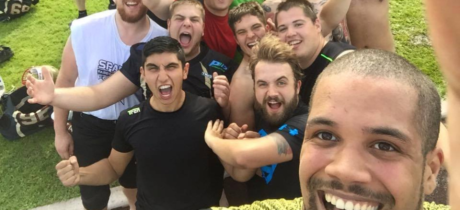 Freude nach Auswärtssieg in Burghausen im Juni 2015